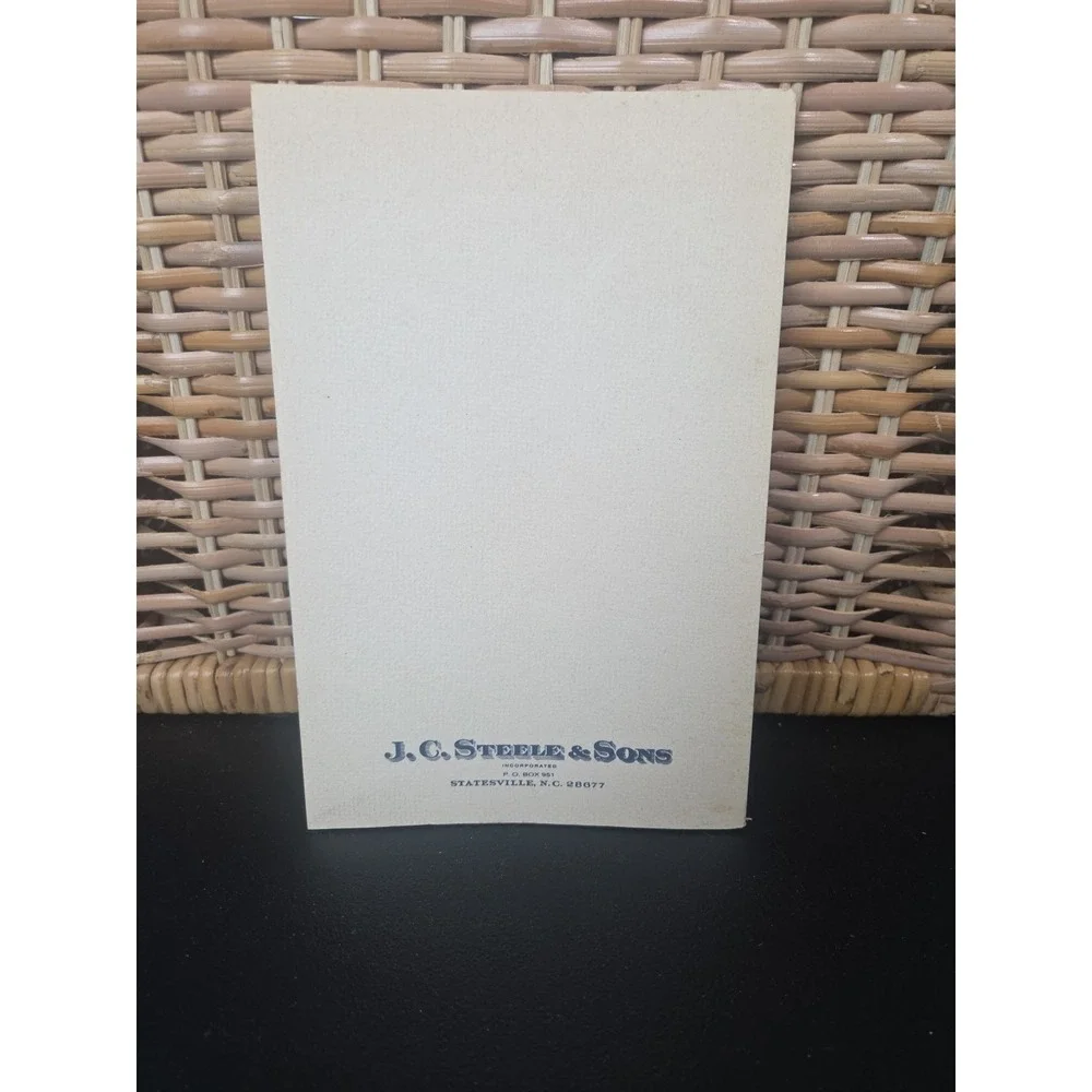 A‎ History Of J.C. Steele & Sons Machinery Statesville, NC Booklet 1989